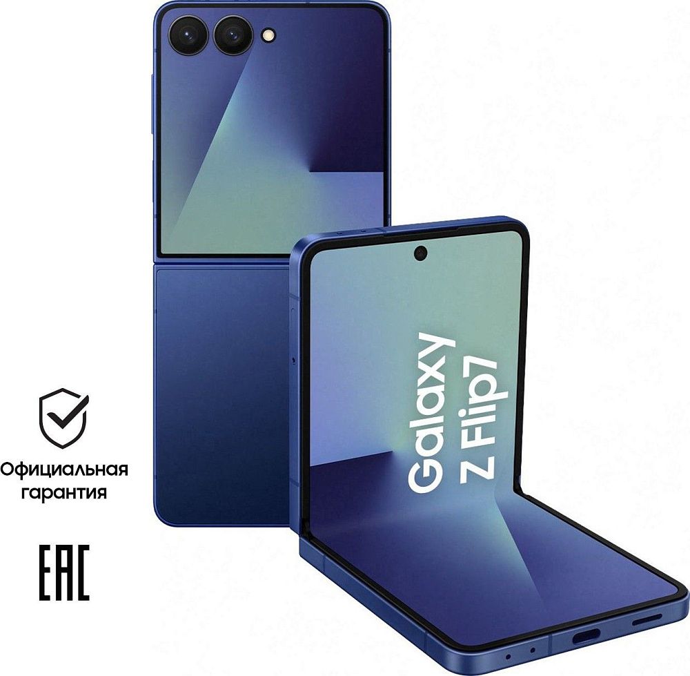 Смартфон Samsung Galaxy Z Flip7 256 ГБ Синий, Galaxy Z Flip7 256 ГБ Синий
Смартфон Samsung Galaxy Z Flip7 256 ГБ Синий, Galaxy Z Flip7 256 ГБ Синий