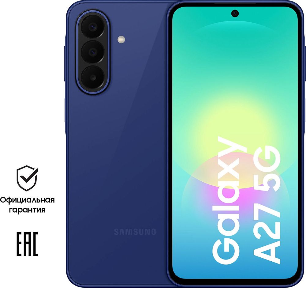 Смартфон Samsung Galaxy A27 8 ГБ/256 ГБ синий, Galaxy A27 8 ГБ/256 ГБ синий
Смартфон Samsung Galaxy A27 8 ГБ/256 ГБ синий, Galaxy A27 8 ГБ/256 ГБ синий