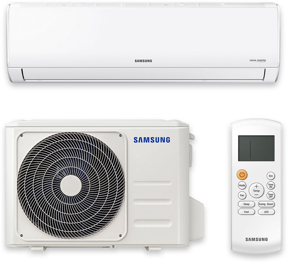 Сплит-система Samsung инверторная, внутренний + внешний блок до 35 м² белый, инверторная, внутренний + внешний блок до 35 м² белый
Сплит-система Samsung инверторная, внутренний + внешний блок до 35 м² белый, инверторная, внутренний + внешний блок до 35 м² белый