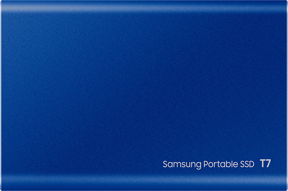 Внешний накопитель Samsung SSD USB 3.2 T7 2 ТБ синий MU-PC2T0H/WW MU-PC2T0H/WW - фото 4