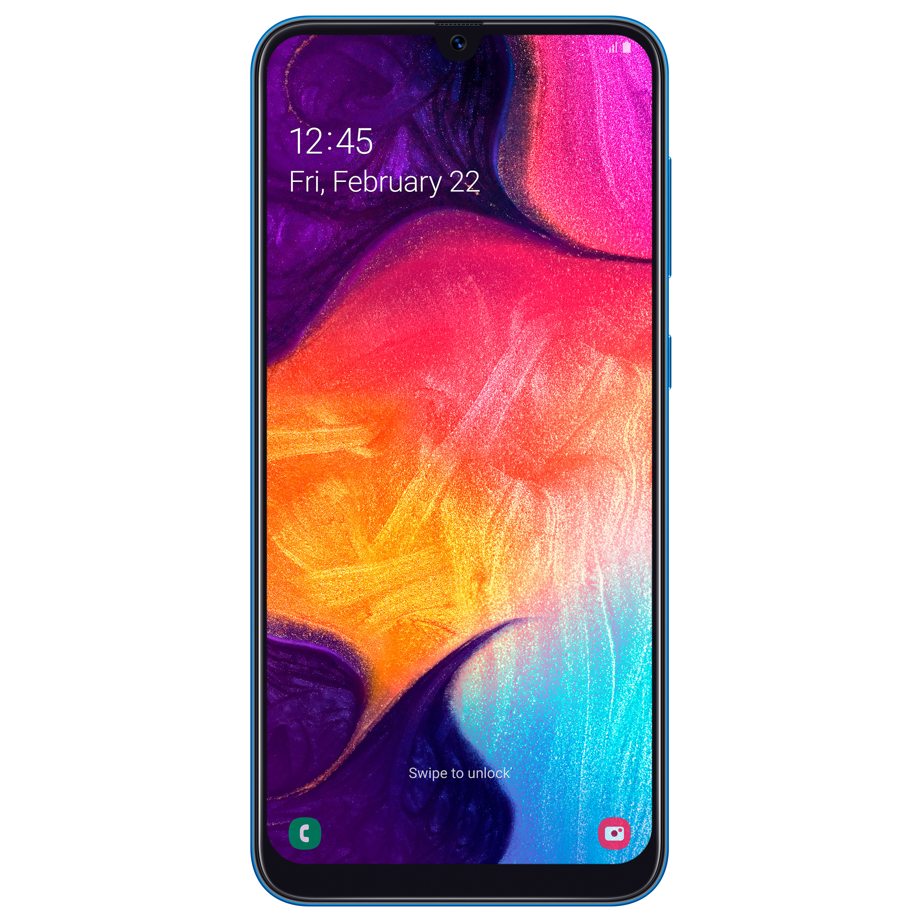 Смартфон Samsung Galaxy A50 128 ГБ синий купить на фирменном сайте  galaxystore в Москве, цены на мобильный телефон Смартфон Samsung Galaxy A50  128 ГБ синий