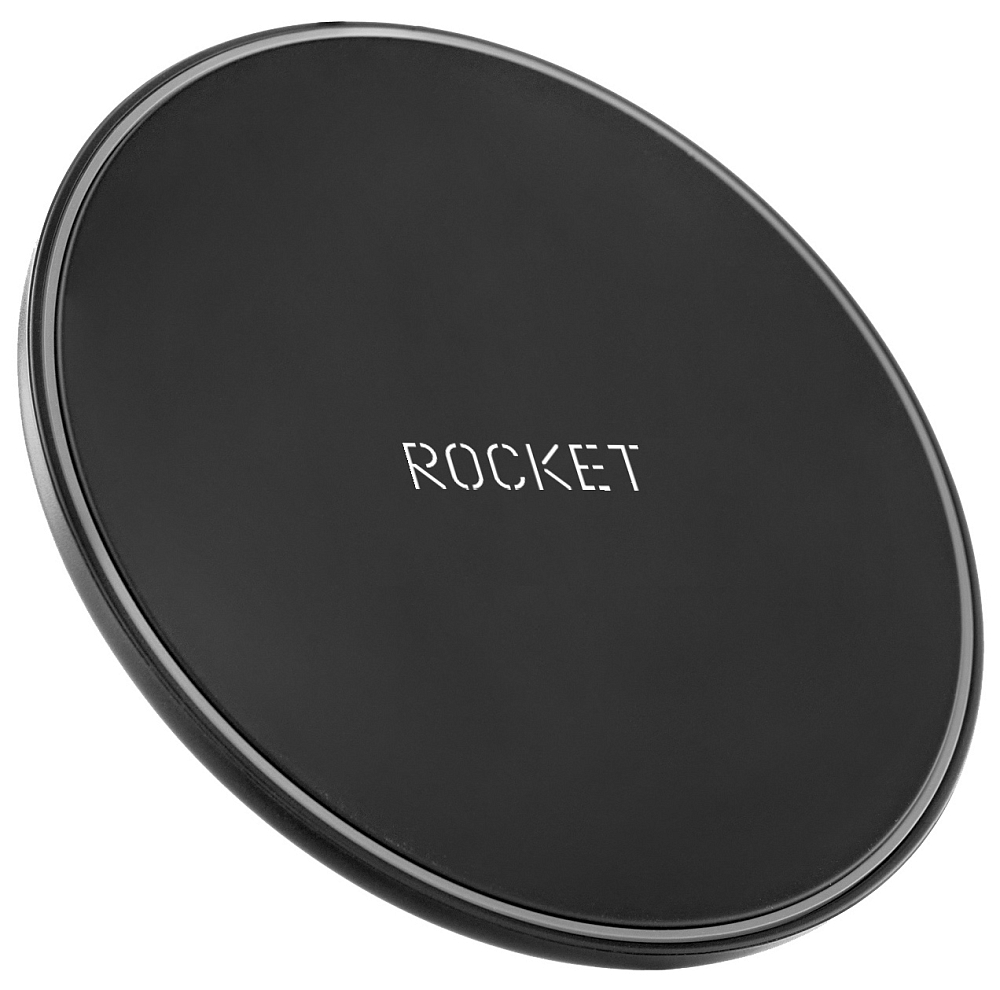Беспроводное зарядное устройство Rocket Disc 15 Вт черный RWL501BL15DS-AD