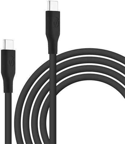 Кабель uBear Life Cable USB-C — USB-C, 2 м черный фото 3