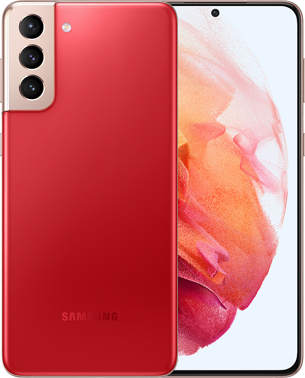 Смартфон Samsung Galaxy S21+ 5G 256 ГБ красный фантом