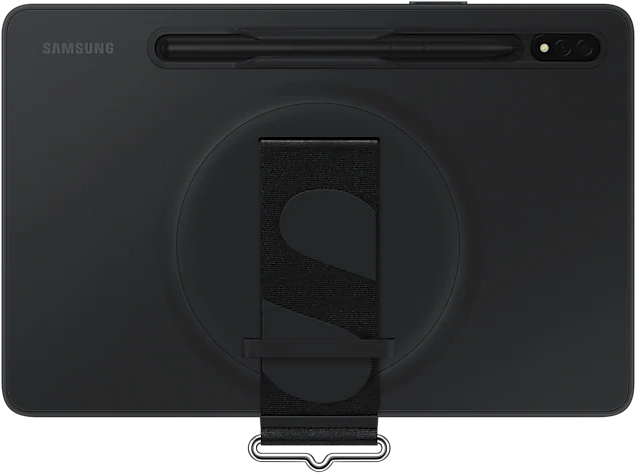 Чехол-книжка Samsung Strap Cover Tab S8 черный EF-GX700CBEGRU - фото 1