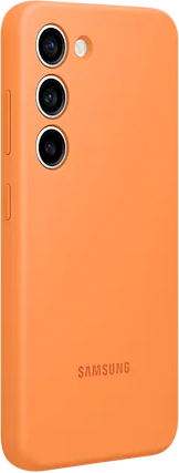 Чехол Samsung Silicone Case S23 Оранжевый EF-PS911TOEGRU - фото 5
