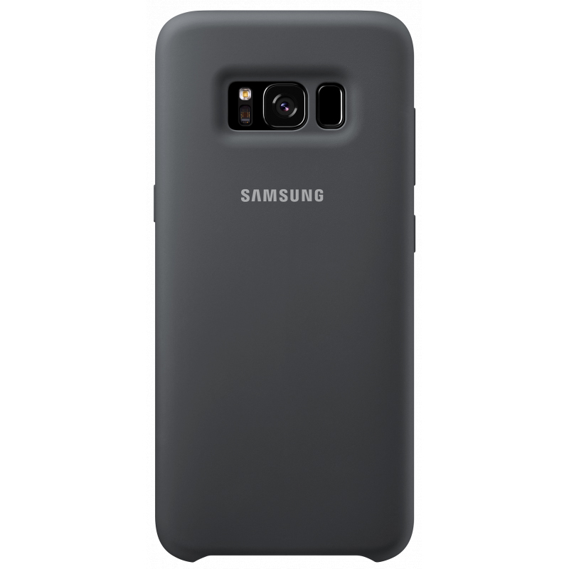 

Чехол Samsung Silicone Cover Galaxy S8+ серый, Silicone Cover Galaxy S8+ серый