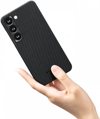 Чехол Pitaka Чехол Pitaka MagEZ 3 Case для Galaxy S23+, кевлар черный фото 4