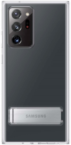 Чехол Samsung Clear Standing Cover для Galaxy Note20 Ultra прозрачный