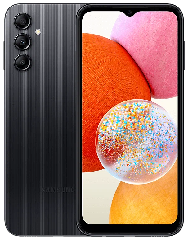 Смартфон Samsung Galaxy A14 (Exynos) 4 ГБ/128 ГБ Черный SM-A145F04128BLK21G