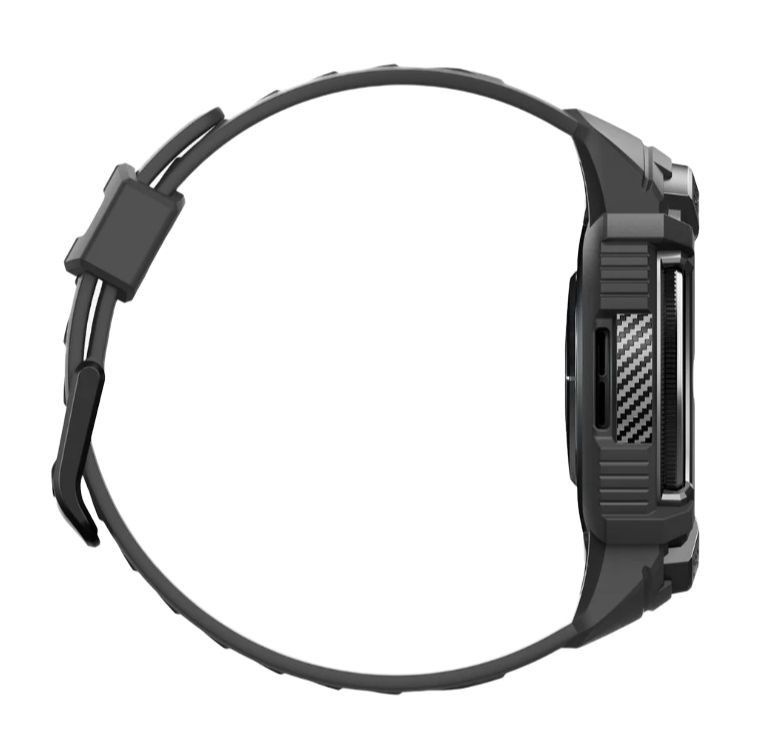 Чехол Spigen Rugged Armor Pro черный фото 10