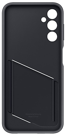 Чехол Samsung Card Slot Cover A14 черный EF-OA146TBEGRU - фото 6