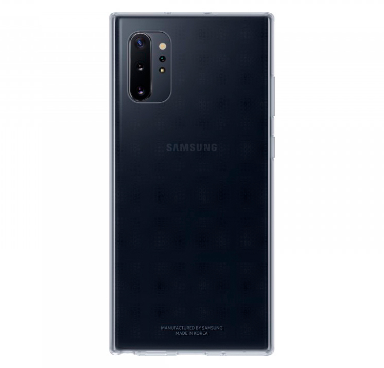 Чехол Samsung Clear Cover для Galaxy Note10+ прозрачный