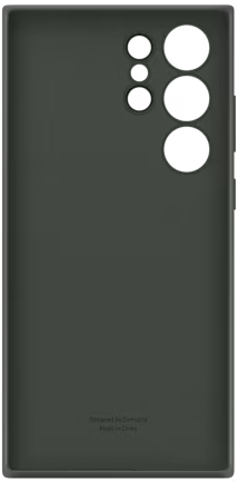 Чехол Samsung Silicone Case S23 Ultra Хаки EF-PS918TGEGRU - фото 3