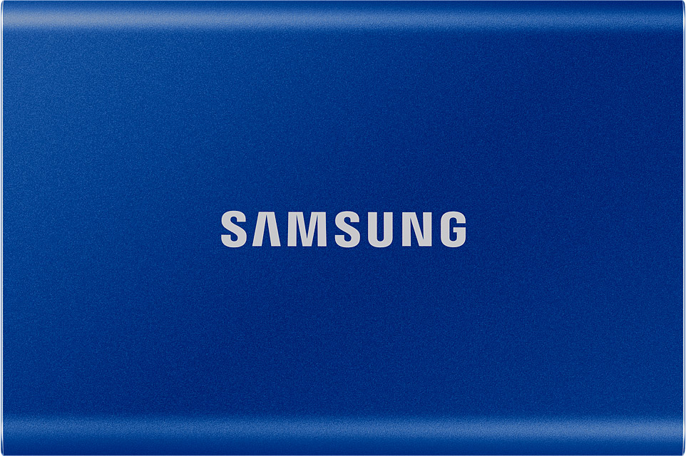 Внешний накопитель Samsung SSD USB 3.2 T7 2 ТБ синий MU-PC2T0H/WW MU-PC2T0H/WW - фото 2