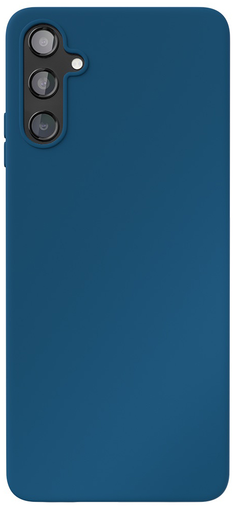 Чехол VLP Silicone Case для Galaxy A24, силикон темно-синий 1051090 - фото 1