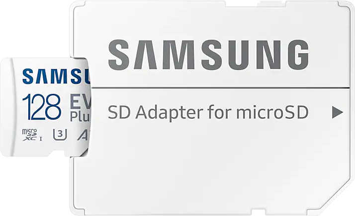 Карта памяти Samsung Карта памяти Samsung MicroSDXC 128Гб EVO Plus CL10 с адаптером белый фото 6