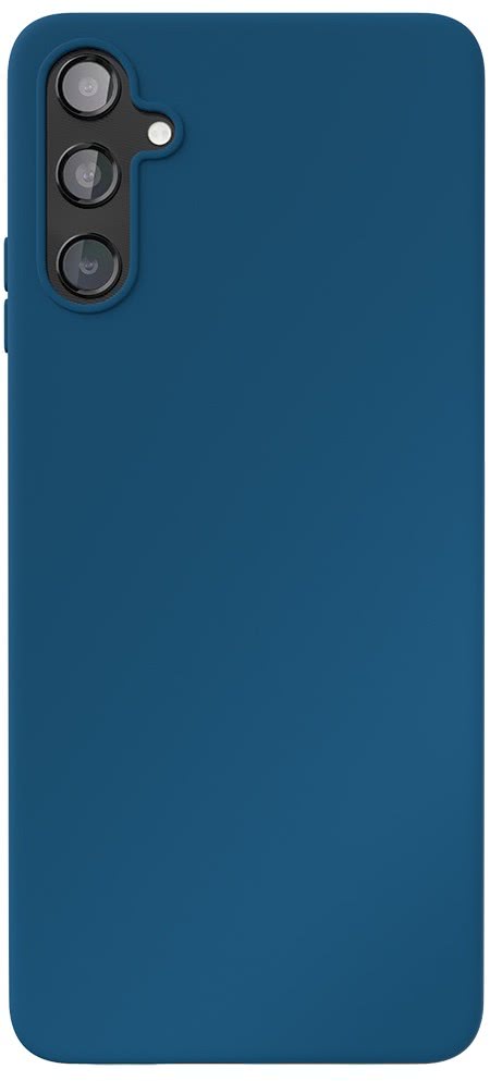 Чехол VLP Silicone Case для Galaxy A14, силикон темно-синий 1051089 - фото 1