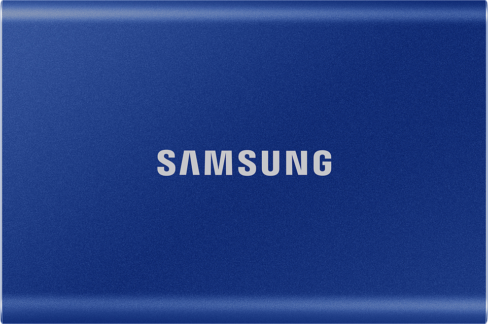 Внешний накопитель Samsung SSD USB 3.2 T7 1 ТБ синий MU-PC1T0H/WW MU-PC1T0H/WW - фото 3