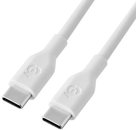 Кабель uBear Life Cable USB-C — USB-C, 2 м белый фото 2