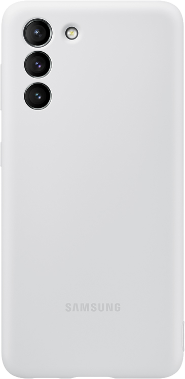 Чехол Samsung Silicone Cover для Galaxy S21 серый