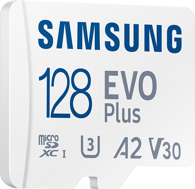 Карта памяти Samsung MicroSDXC EVO Plus 128 ГБ MB-MC128KA/EU, цвет белый MB-MC128KA/EU - фото 3