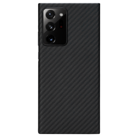 Чехол Pitaka Pitaka для Galaxy Note 20 Ultra черно-серый