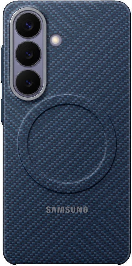 Чехол Samsung Carbon Magnet Case Galaxy S26 темно-синий