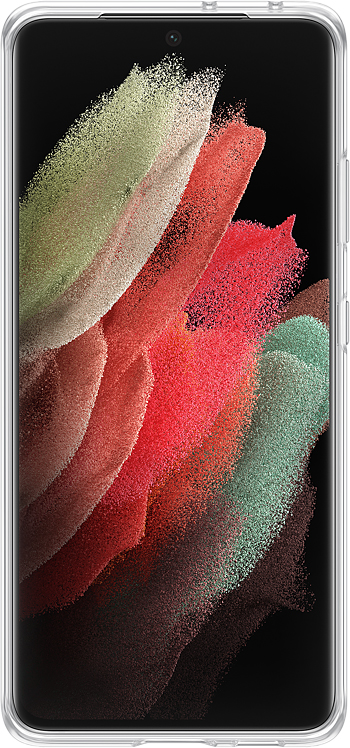 Чехол Samsung Clear Cover для Galaxy S21 Ultra прозрачный EF-QG998TTEGRU - фото 2