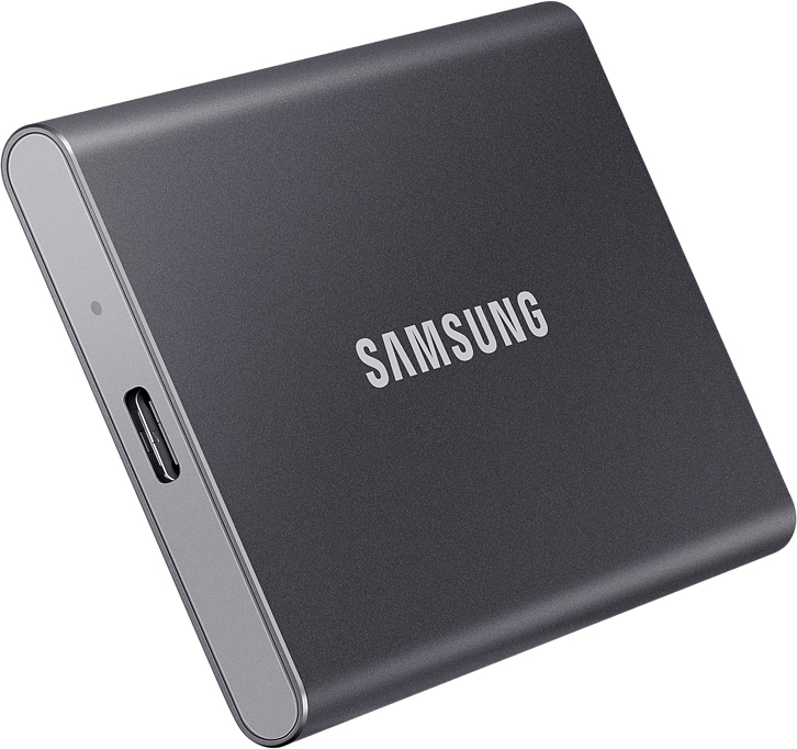Внешний накопитель Samsung SSD USB 3.2 T7 500 ГБ серый MU-PC500T/WW MU-PC500T/WW - фото 7