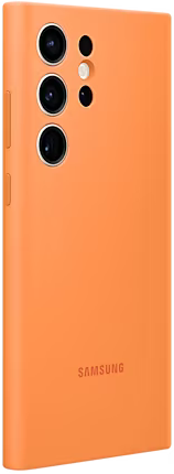 Чехол Samsung Silicone Case S23 Ultra Оранжевый EF-PS918TOEGRU - фото 5