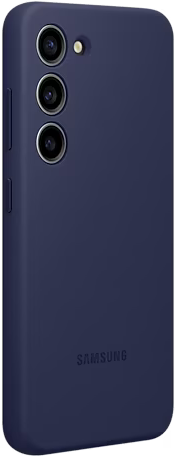 Чехол Samsung Silicone Case S23 Темно-синий EF-PS911TNEGRU - фото 1