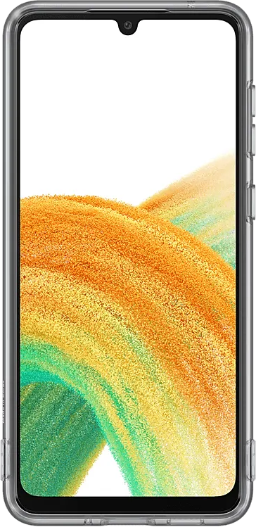 Чехол Samsung Soft Clear Cover A33 Черный EF-QA336TBEGRU - фото 2