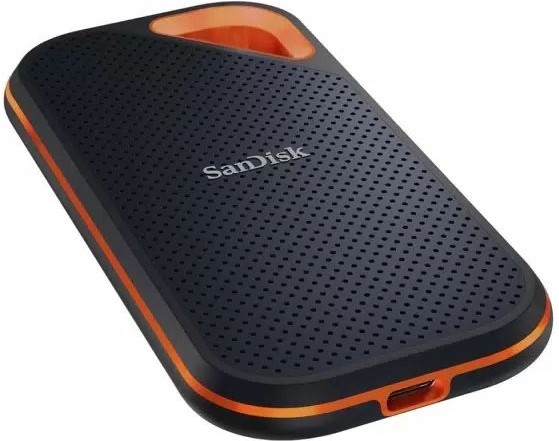 Внешний накопитель Sandisk SSD Extreme Pro Portable V2 2 ТБ черный SDSSDE81-2T00-G25 - фото 3