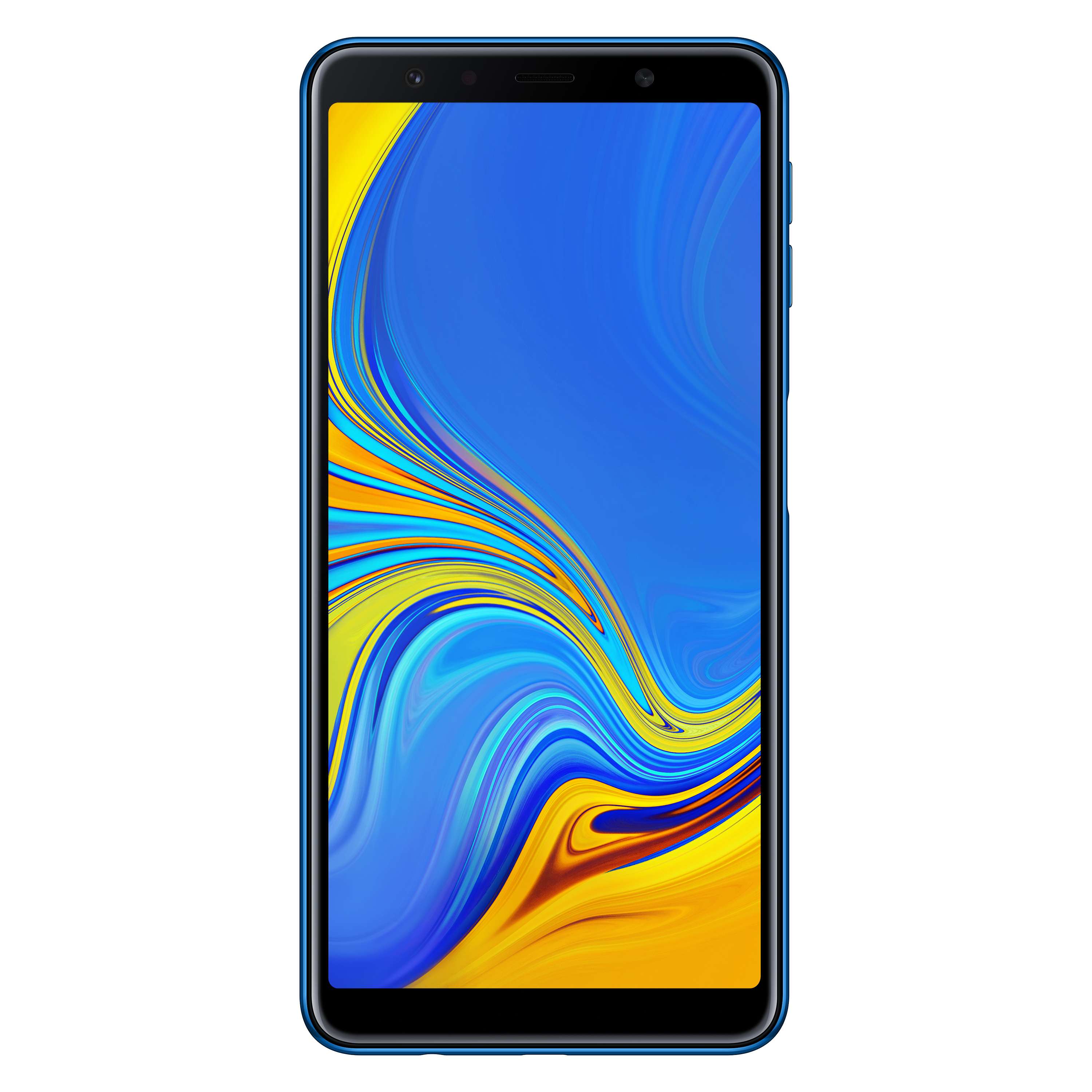 Смартфон Samsung Galaxy A7 (2018) 64 ГБ синий