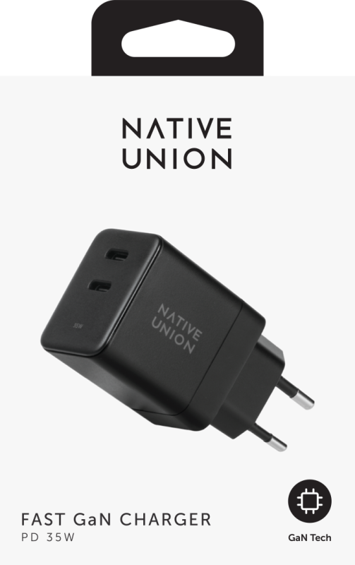 Сетевое зарядное устройство Native Union Сетевое зарядное устройство Native Union Charger USB-C, PD, 35 Вт черный фото 4