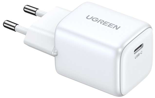 Сетевое зарядное устройство UGREEN СЗУ UGREEN CD319 USB-C, GaN, PD, 30Вт белый 15326_ - фото 3