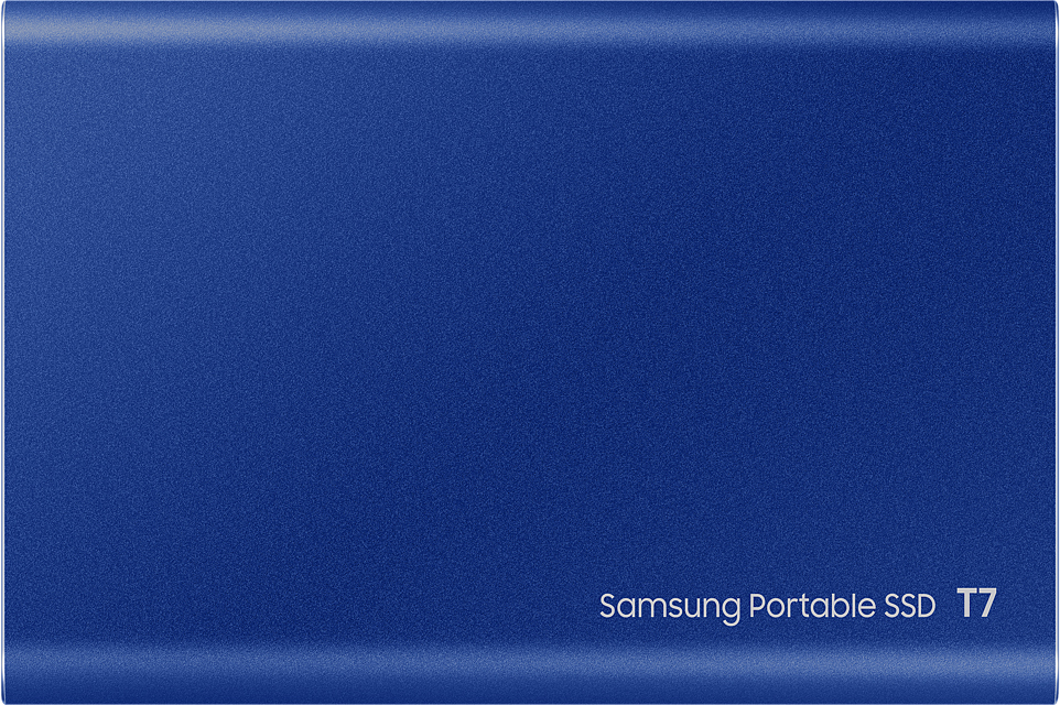 Внешний накопитель Samsung SSD USB 3.2 T7 500 ГБ синий MU-PC500H/WW MU-PC500H/WW - фото 4