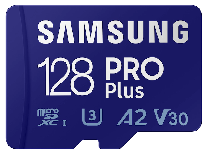 Карта памяти Samsung microSDXC UHS-III U3 Samsung PRO PLUS 128 ГБ синий MB-MD128KB/WW MB-MD128KB/WW - фото 2
