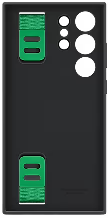 Чехол Samsung Silicone Grip Case S23 Ultra Черный EF-GS918TBEGRU - фото 3