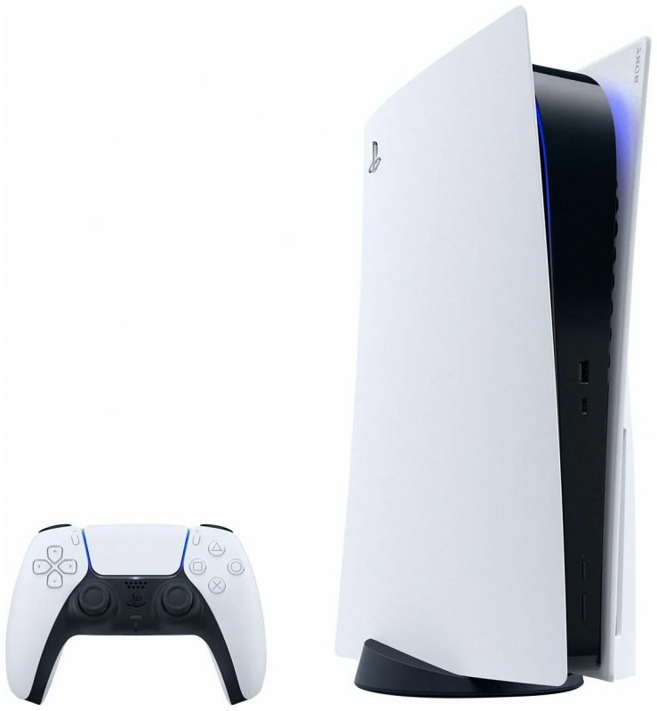 Игровая приставка Sony PlayStation 5 Blu-Ray Edition белый CFI-1200A