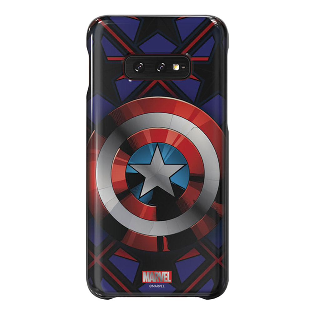 Чехол haainc MARVEL Galaxy S10e Captain America купить на фирменном сайте  galaxystore в Москве, цены на Чехол haainc MARVEL Galaxy S10e Captain  America