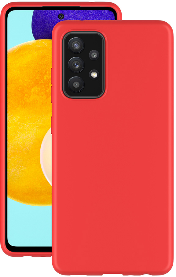 Чехол Deppa Gel Color для Galaxy A52 красный 870090 - фото 1