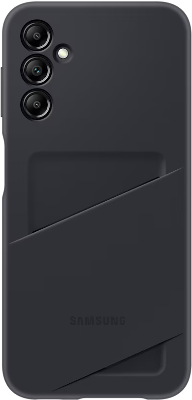 Чехол Samsung Card Slot Cover A14 черный EF-OA146TBEGRU - фото 1