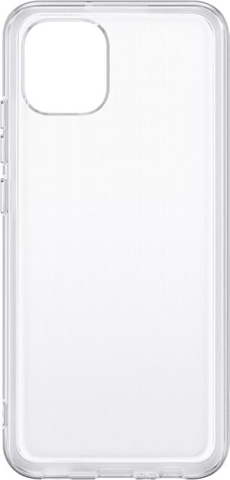 Чехол Samsung Soft Clear Cover для Galaxy A03 прозрачный EF-QA035TTEGRU - фото 4
