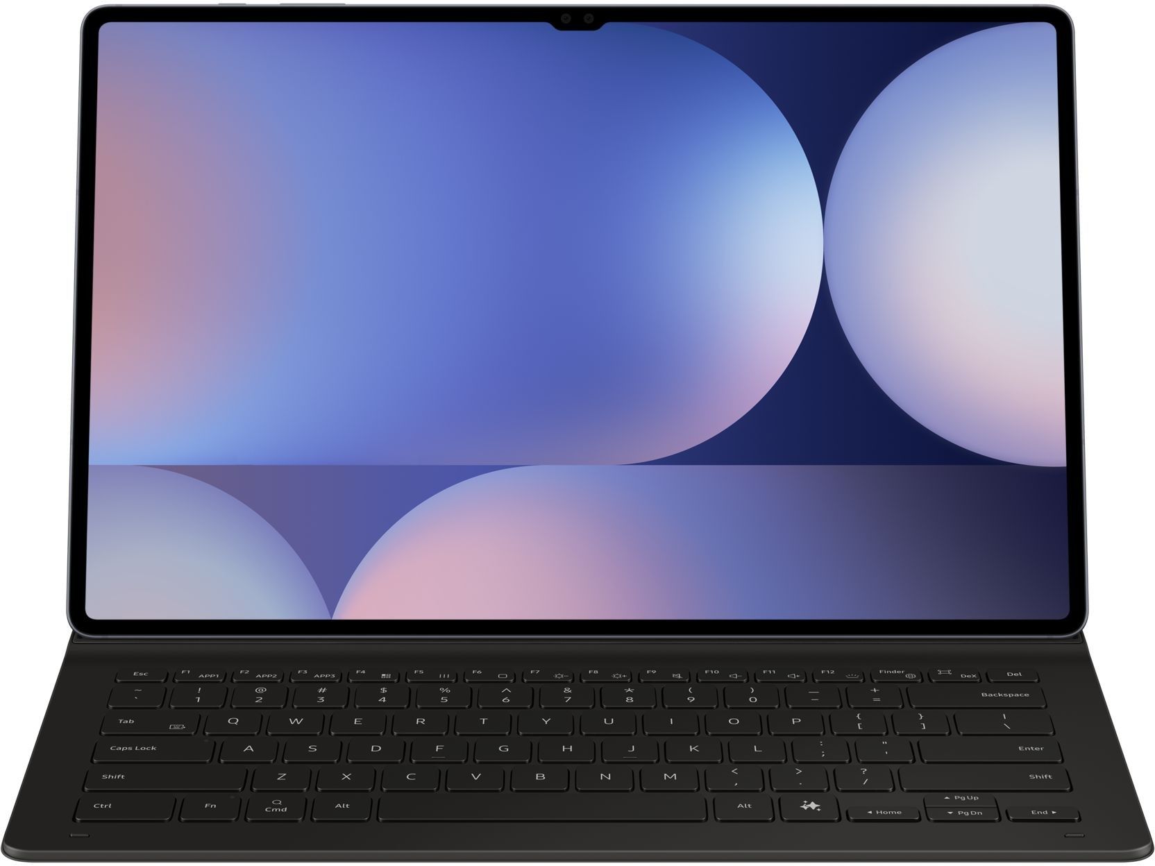 Чехол-клавиатура Samsung Tab S9 Ultra/S10 Ultra с AI клавишей черный ...