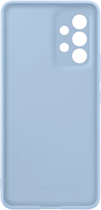 Чехол Samsung Silicone Cover Galaxy A53 5G Голубой EF-PA536TLEGRU - фото 5