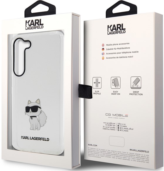 Чехол Karl Lagerfeld NFT Choupette для Galaxy S23+ прозрачный KLHCS23MHNCHTCT NFT Choupette для Galaxy S23+ прозрачный - фото 5