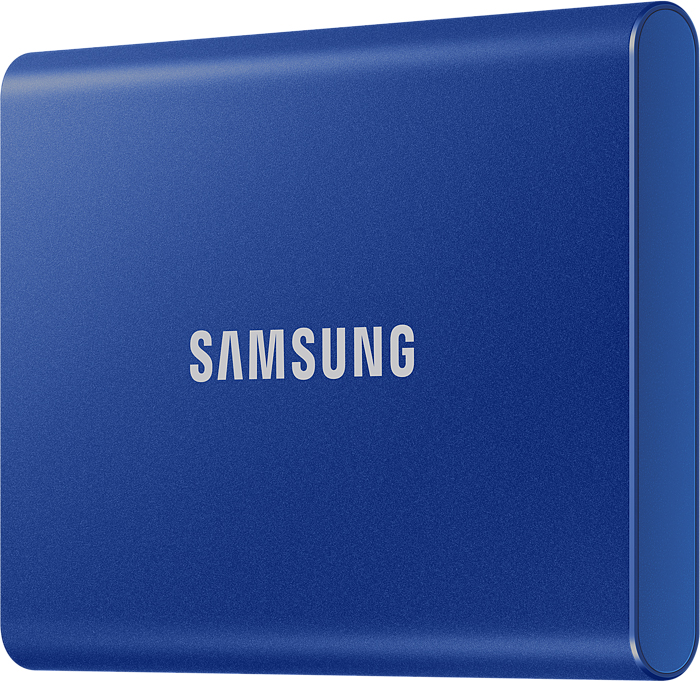 Внешний накопитель Samsung SSD USB 3.2 T7 500 ГБ синий MU-PC500H/WW MU-PC500H/WW - фото 2