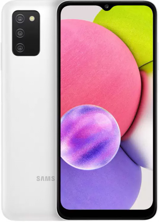 Смартфон Samsung Galaxy A03s 32 ГБ белый